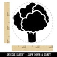 thumbnail image 2 of Broccoli Garden Vegetable Self-Inking Rubber Stamp Ink Stamper - Red Ink - Small 3/4 Inch, 2 of 7