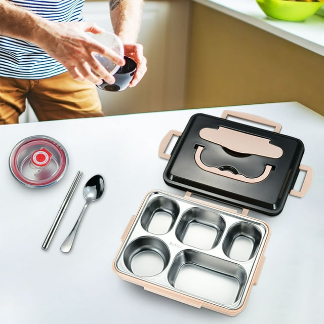EGNMCR Lunch Bags for Women Lunch Box Bento Box Thermal Insulation Bento Box Tableware Set Portable Lunch Box Student Lunch Box Lunch container