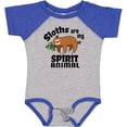 thumbnail image 3 of Inktastic Sloths Are My Spirit Animal with Cute Sloth Illustration Boys or Girls Baby Bodysuit, 3 of 5