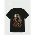 thumbnail image 1 of Halloween T-shirt - New Halloween Horror Spring/Summer T-Shirts Casual Digital Print Pure Heavy Cotton T Shirt, 1 of 6