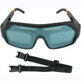 thumbnail image 2 of Welding Glasses Auto Darkening Safety Goggles Solar True Color Eyes Protective Pc Lens Welder Mask Welding for Tig Mig Arc Weld Plasma Cut Grinding, 2 of 9