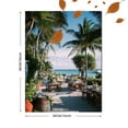 thumbnail image 3 of Headphone Music Woman Abstract Canvas Print Hotel Lobby Study Room Decor, 3 of 8