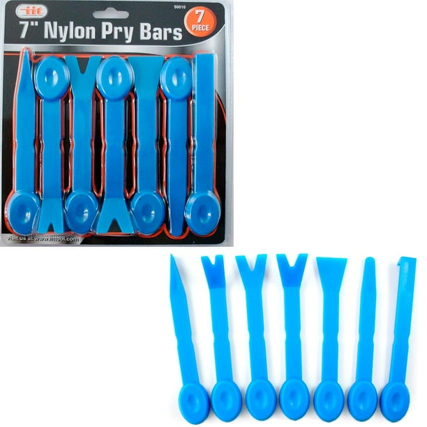 7 Pcs Nylon Pry Bar Set Automotive Plastic Molding Trim Dash Panel