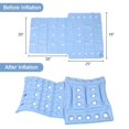 thumbnail image 5 of Cojín Inflable Mesinurs Azul para Silla de Ruedas con Respaldo Completo para Alivio del Dolor de Esp, 5 of 5