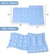 thumbnail image 5 of Cojín Inflable Mesinurs Azul para Silla de Ruedas con Respaldo Completo para Alivio del Dolor de Esp, 5 of 5