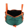 thumbnail image 3 of Portable Wash Basin, Collapsible Wash Container Multi Purpose Polyester Lightweight  For Camping Black Green, 3 of 8