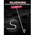 thumbnail image 5 of BLUEWING 12in Push And Pull Fishing Dehooker Stainless Steel Fish Hook Remover Tool Saltwater Dehooker Big Game Heavy Duty Dehooker Twist Resistance Design, Red, 5 of 7