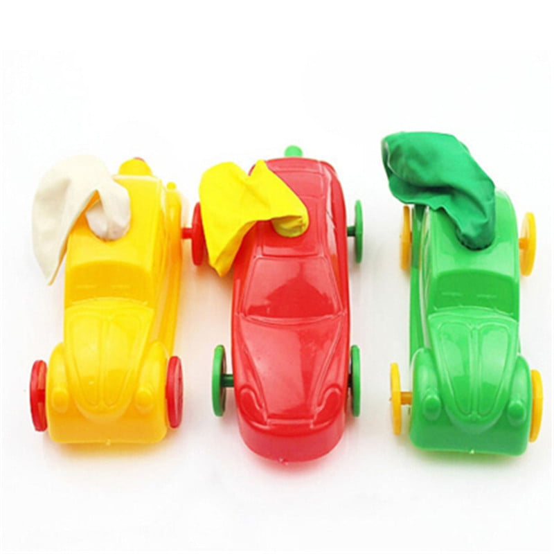 Balloon Car Toy Inflatable Balloons Aerodynamic Forces Toy Classic Toys US 