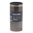 thumbnail image 4 of Houdini Slim Can Cooler 12-ounce Gunmetal, 4 of 7