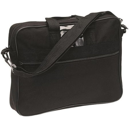 Debco P3724 Front Outside Pocket Business Brief - Black - 12 Pack