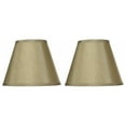 thumbnail image 5 of Urbanest Hardback Faux Silk Coolie Lamp Shade, Burlap, 5x9x7", Fuchsia, Set of 2, 5 of 5