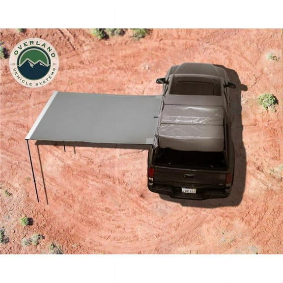 Overland VCL 18049909 2.0-6.5 ft. Universal Nomadic Awning with Black Cover