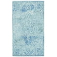 thumbnail image 2 of SAFAVIEH Saffron Erksine Geometric Polyester Area Rug, Aqua/Blue, 4' x 6', 2 of 7