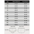thumbnail image 6 of Unique Bargains Women's Lace Trim Lightweight Panties Mid-Waisted Thongs Briefs XXL Beige, 6 of 6