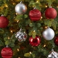 thumbnail image 5 of Juego de 40 Adornos Navideños para Árbol Nearly Natural de 80mm, 5 of 5