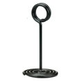 thumbnail image 1 of Nsb4 American Metalcraft Nsb6 Soporte Para Números Con Base En Forma De Remolino, Negro, 4 "" H 1, 1 of 1