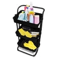 thumbnail image 3 of Carrito organizador de cocina IDEA NUOVA  color negro, 3 of 5