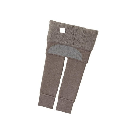 

IEUIBX Girls Pants Autumn Winter And Thickening Pantyhose For Children Nine Point Pantyhose For Girls Leggings Thermal Pantyhose Brown 6-8 Years