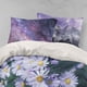 thumbnail image 2 of 3D Purple Flores Funda de edredón Set Ropa de cama Set Fundas de almohada 40, 2 of 2