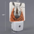 thumbnail image 2 of Fotbe Polka Dot Rhino Welcome Luz Nocturna LED, Luz de Noche con Sensor de Luz Natural de Anochecer a Amanecer, Se Enchufa a la Pared, Blanco Cálido 0.5W-EU, 2 of 7