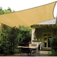 thumbnail image 1 of HAIKUS Rectangular Shade Sail 2x3m, HDPE Shade Sail 98% Breathable UV Protection, 1 of 5