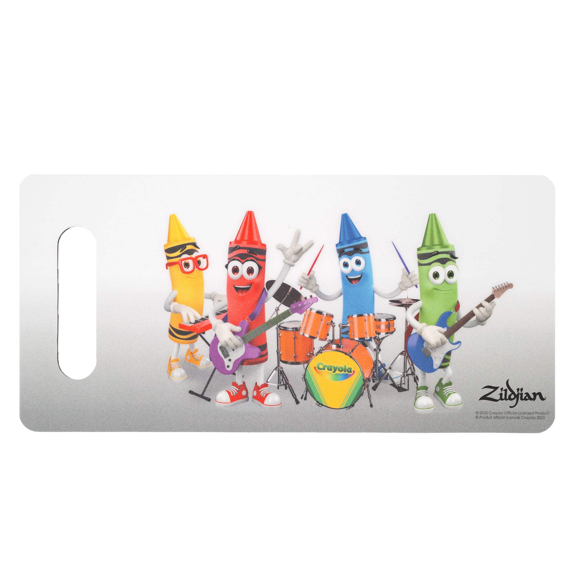 Zildjian x Crayola Pack, 6 Kids Drumsticks  Pad