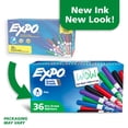 thumbnail image 3 of Expo® Low Odor Dry Erase Markers, Fine Tip, Assorted Colors, 36 Count, 3 of 9