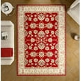thumbnail image 7 of New Red Area Rugs 8x10 Living Room Rugs Floor Oriental Carpet Traditional Rugs, 7 of 7