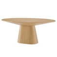 thumbnail image 4 of Modway Provision 75" Oval Dining Table in Oak, 4 of 10