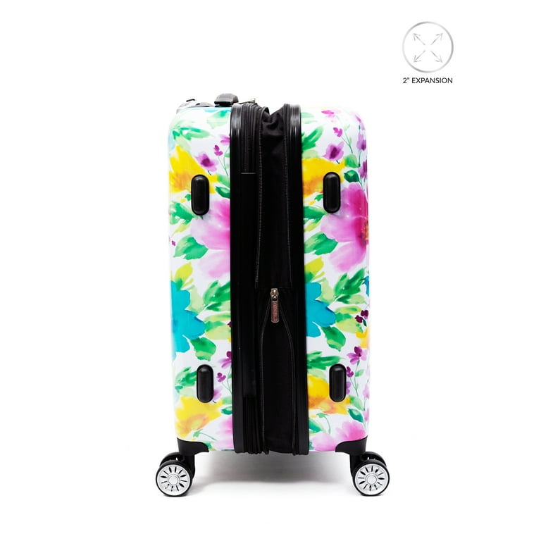 The Pioneer Woman Hardside Luggage 20 inch Carry on Breezy Blossom Walmart