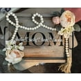 thumbnail image 5 of Wood Bead Garland - Natural Wood String Beads for Coffee Table Decor, 5 of 7