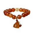thumbnail image 2 of Natural Agate Bracelet For Women Light Luxury Minority Lotus Seedpod, 2 of 2