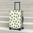 thumbnail image 5 of Yiaed Avocado Friends Print Travel Luggage Cover Suitcase Protector Fits 18-32 Inch Luggage Wheel Covers Patterned Elastic Luggage Anti-scratch（No luggage）-Medium, 5 of 5
