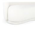 thumbnail image 6 of Moe's Home Collection Excelsior Fabric Upholstered Sofa in Cream White, 6 of 8