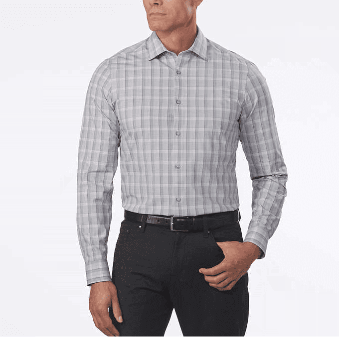 Calvin Klein Men's Dress Shirt Slim Fit 