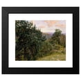 thumbnail image 2 of Gerhard Munthe 14x12 Black Modern Framed Museum Art Print Titled - View from Vaga (1905-1906), 2 of 5