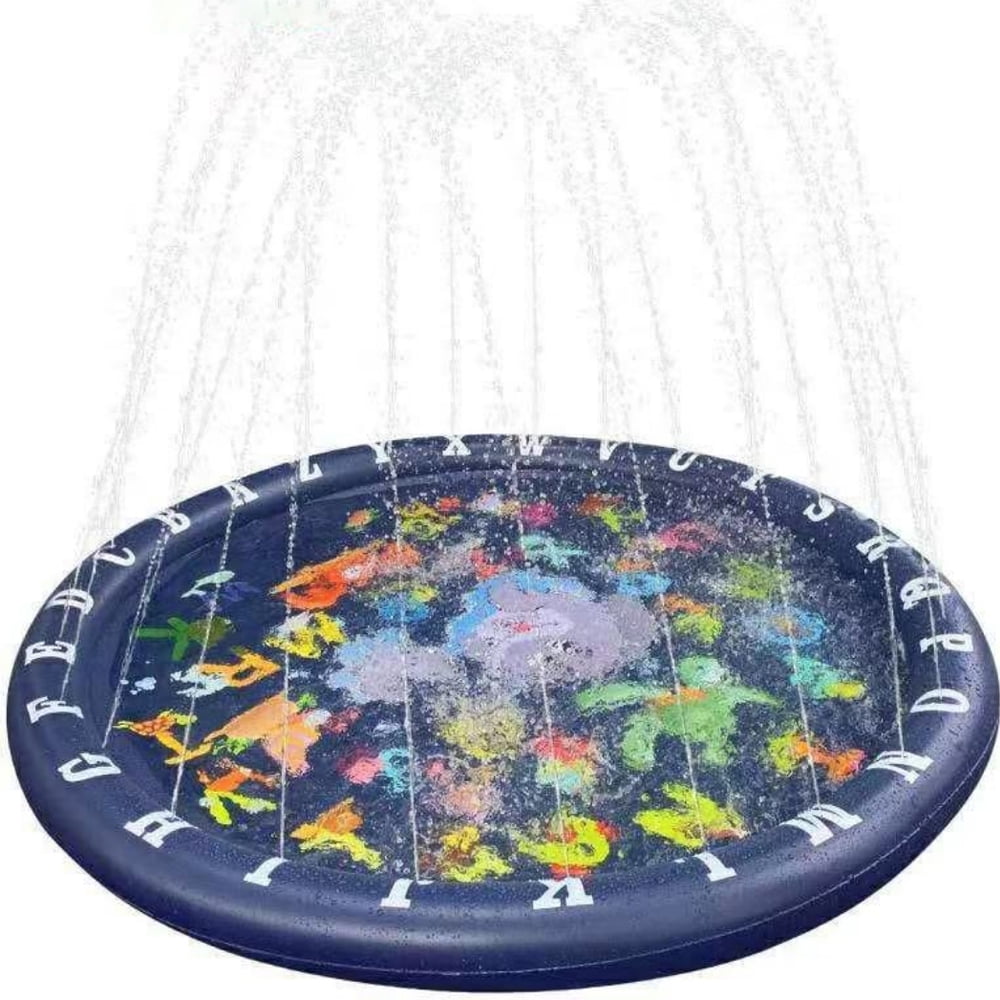 Sprinkler Mat Splash Play Mat Summer Toy Splash Pad Water Toys for Kids