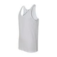 thumbnail image 2 of Bella + Canvas - White Jersey Tank Top - Unisex Undershirt Clothes - Basic Plain Comfy Women Tank Top - Daily Men's Tank Tops, 2 of 5