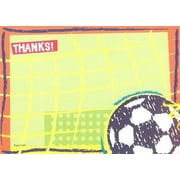 Gender Neutral Kids Soccergoal Thank You, Fill-in , 8 Pack