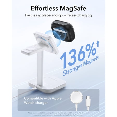 ESR AirPods 第4世代 AirPods Pro3/2 ケース カバー MagSafe対応 AirPods Pro 第3世代/第2世代/第1世代 HaloLock付き 強力な落下防止