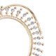 thumbnail image 4 of 1PC Rock Punk Clear Rhinestone Decor Ear Cuff Wrap Pendiente para El Oído Izquierdo, 4 of 7