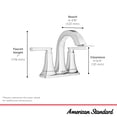 thumbnail image 4 of American Standard 7426201.295, Belmeade Two-Handle 4-Inch Centerset Bathroom Faucet, Brushed Nickel, 4 of 4