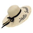 thumbnail image 1 of BEMS-1 paquete de sombrero de paja de ala ancha para mujer, sombrero enrollable plegable suave, 1 of 5