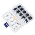 thumbnail image 3 of Self Tapping Screws Assortment, High Strength  Grip Deep Thread Cross Pan Head Watch Screws Replacement With Tweezers For Glasses Clock Toy, 3 of 8