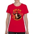 thumbnail image 2 of Officially Licensed Legends Of Lucha Libre Legendary Luchador Solar Emblem Women's T-shirt, 2 of 3