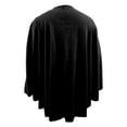 thumbnail image 2 of Ediodpoh Elegant Solid Color Shawl Cape for Women Soft and Comfortable Poncho Outerwear for Casual Style Black, 2 of 3