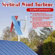 TOPATY Vertical Wind Turbine Wind Generators Home Wind Generators For Home Use Small Wind Turbines 360-Degree Wind Direction Efficient Energy Solution masterly