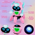 thumbnail image 6 of KIVDIT Robot Toys for Kids,Singing Dancing Walking Smart Robot Toys with Flashing Lights,Gifts for Boys Girls,Ages 3 -8,Pink, 6 of 8