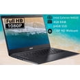 thumbnail image 4 of acer Chromebook Laptop ,14 Inches FHD,Touchscreen "with Bluetooth headset, IPS Display , 4GB LPDDR4 RAM - 64GB eMMC Storage, Intel Celeron Dual-Core Processor ,12.5 Hours Battery Life, 4 of 6
