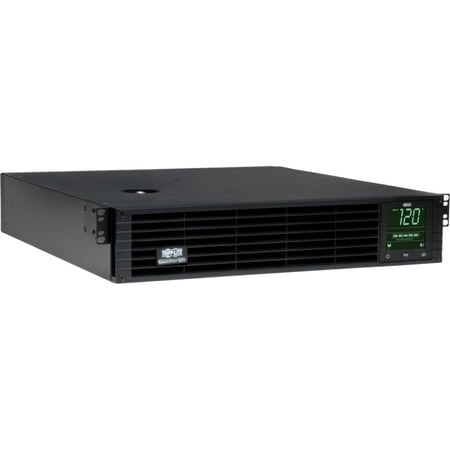 - Tripp Lite SmartPro 120V 2.2kVA 1.92kW Line-Interactive Sine Wave UPS, 2U Rack/Tower, SNMPWEBCARD Option, LCD Display, USB, DB9 Serial